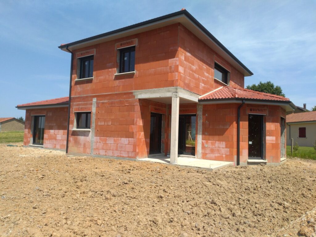 maison en chantier