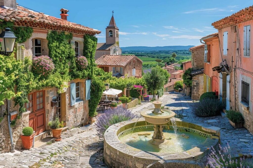 village dans la drôme