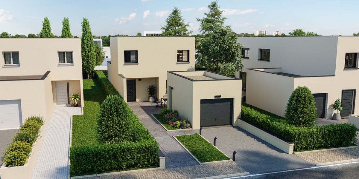 construction des maisons à toits plats