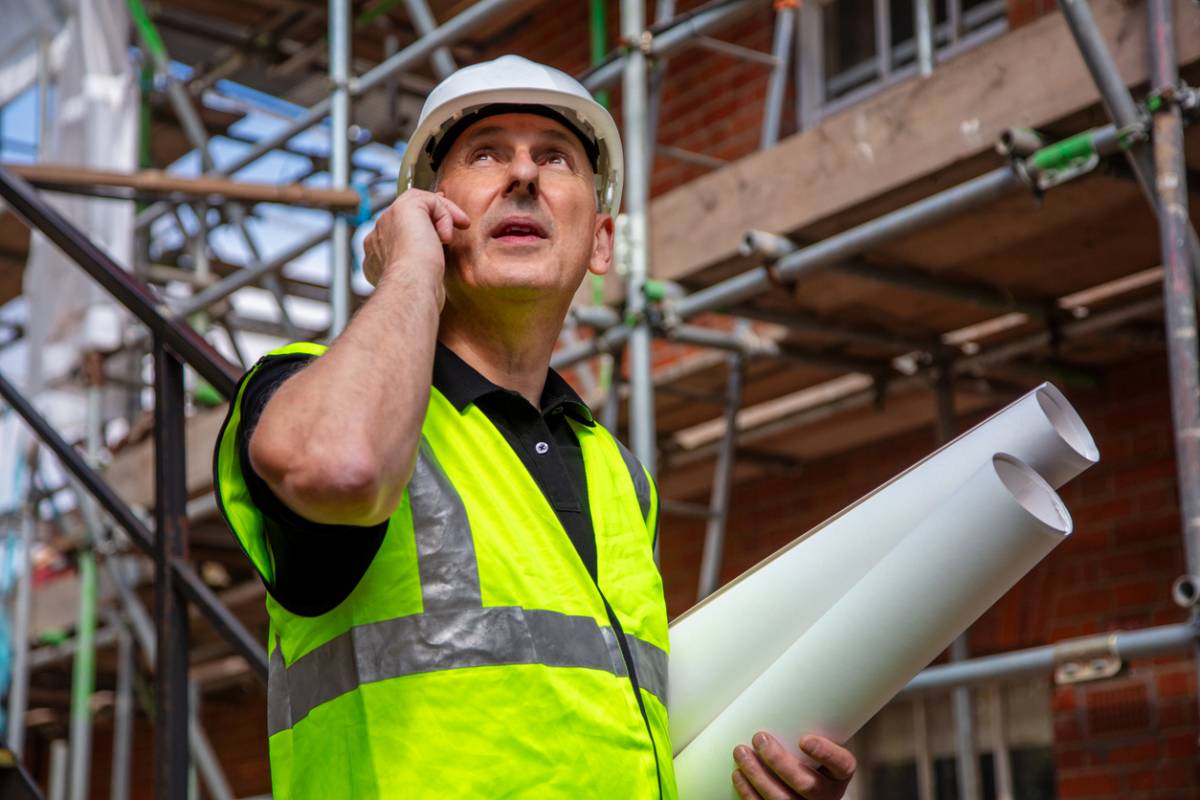 personnel de chantier
