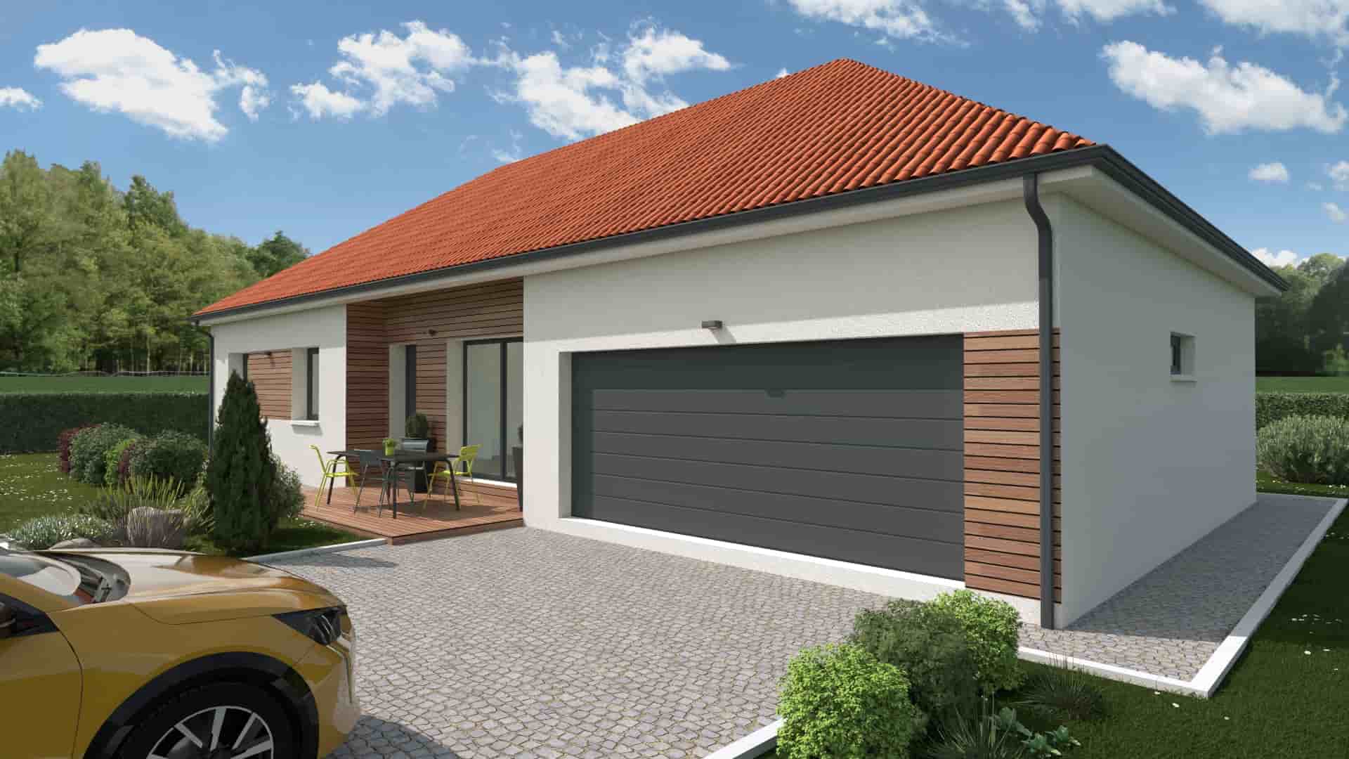 une maison neuve de 100 m2