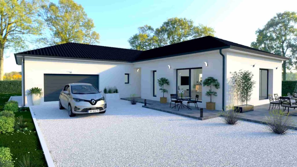 Plans de maison en L