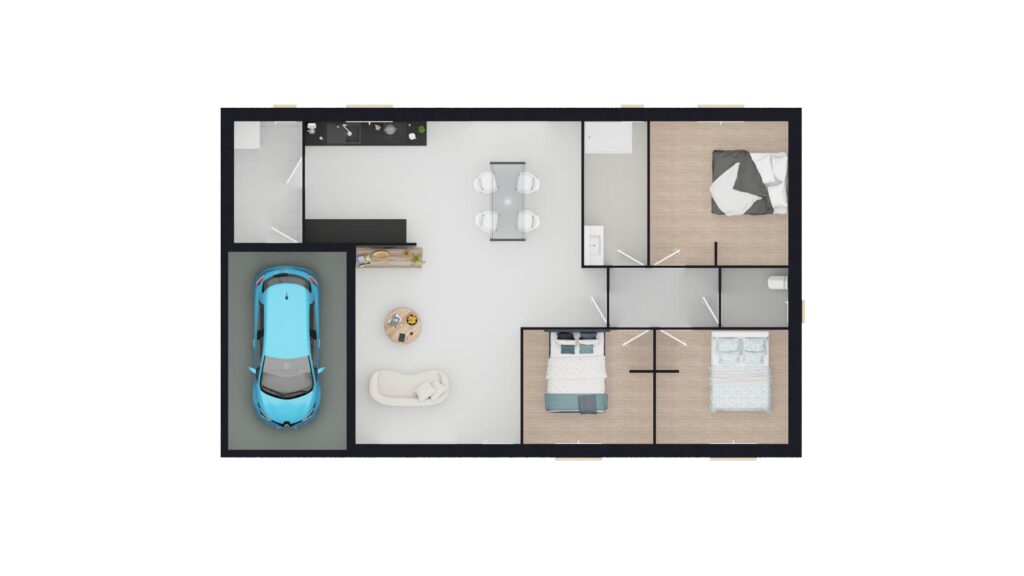 plan de maison simple
