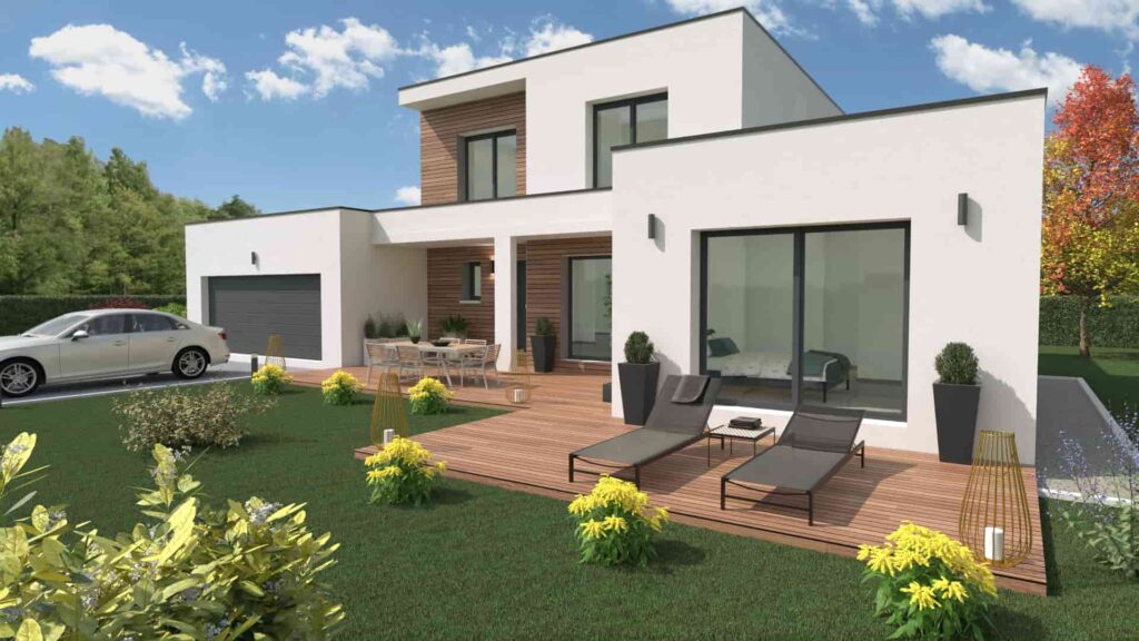 plan de maison à étage