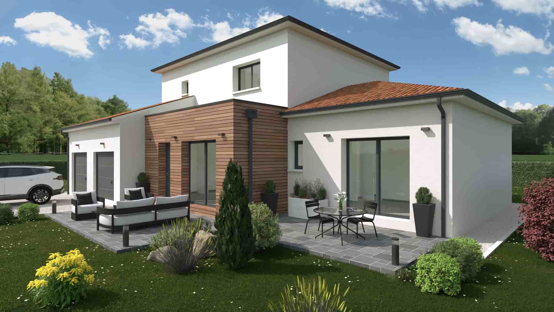 plan de maison à étage