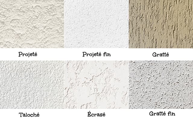 revêtement mural extérieur crépis