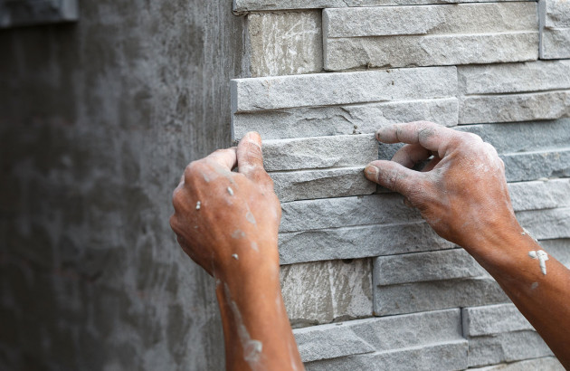 revêtement mural extérieur parement pierre