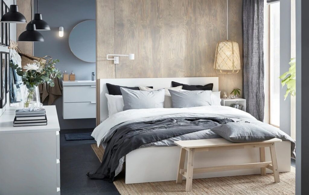 salle de bain ouverte chambre